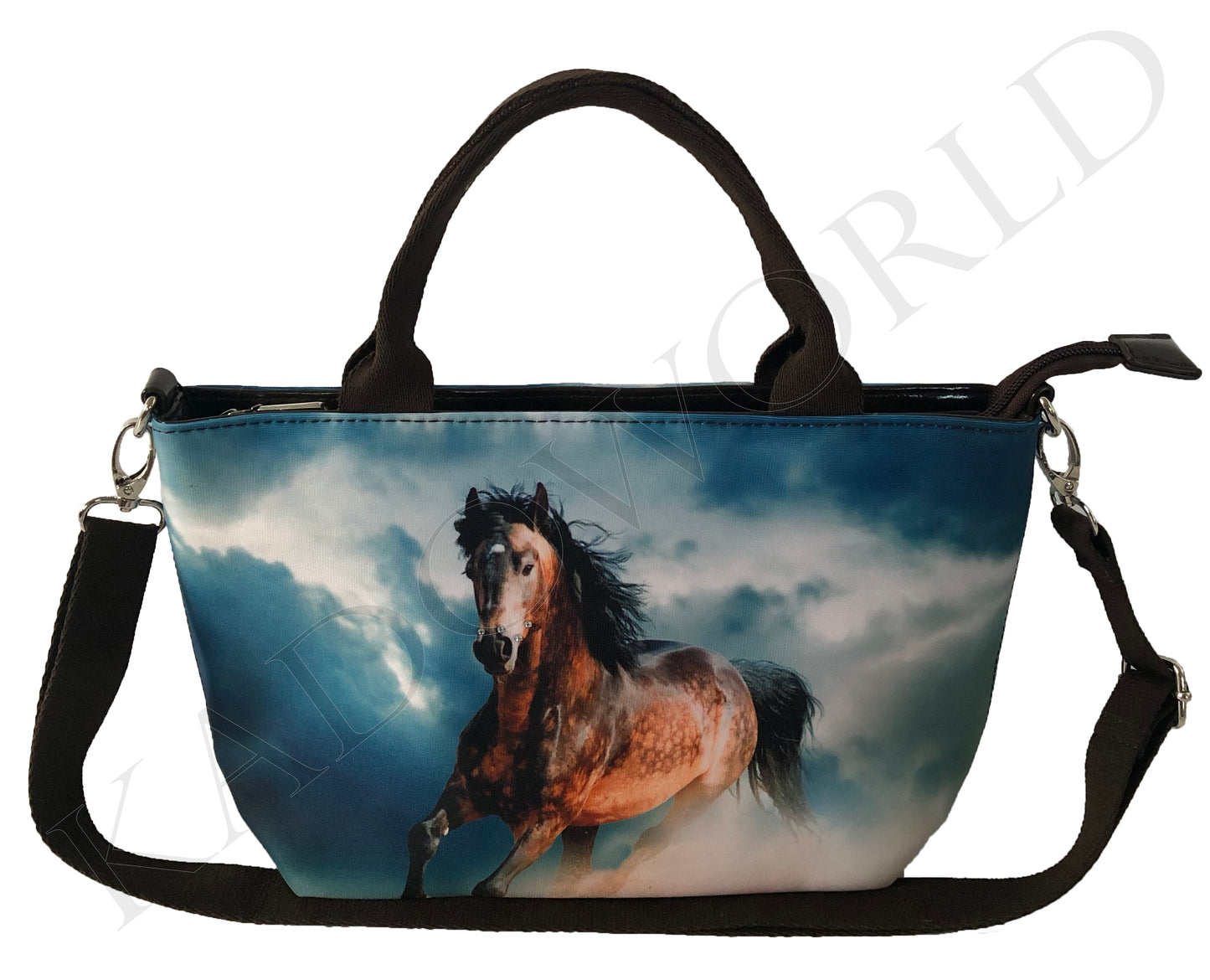 Handtas Lynn Paard Blauw CHEV16