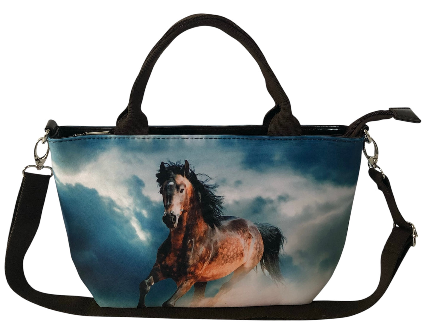 Handtas Lynn Paard Blauw CHEV16