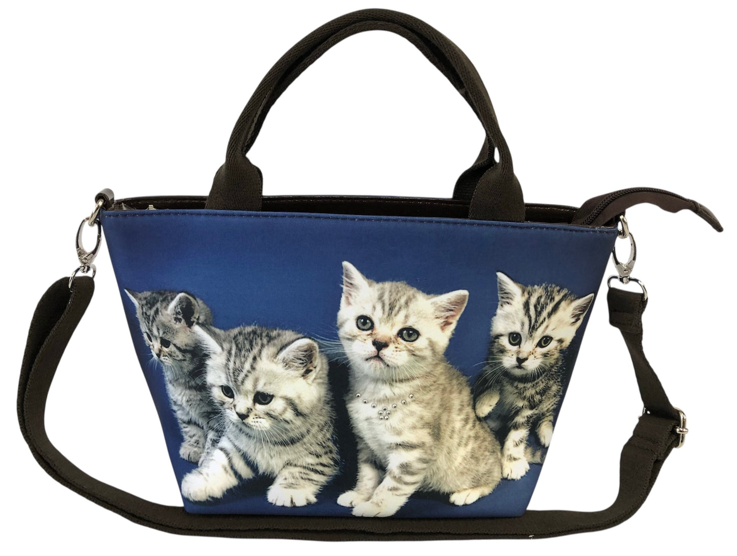 Handtas Lynn Kittens Tijger Op Rij C13