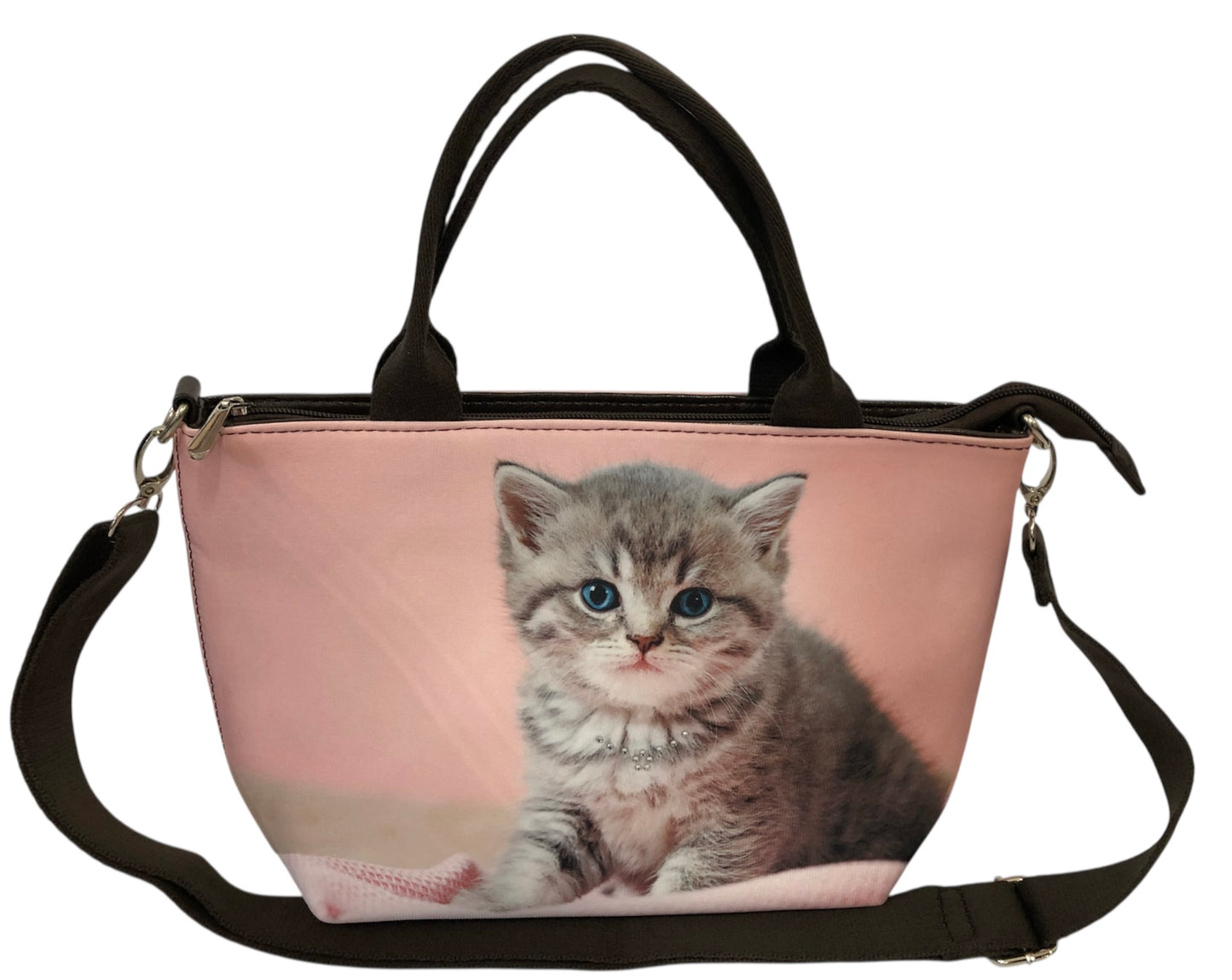Handtas Lynn Kitten Tijger Roze C30