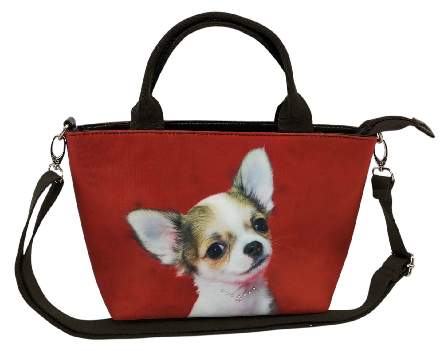 Handtas Lynn Chihuahua Rood CHIH16