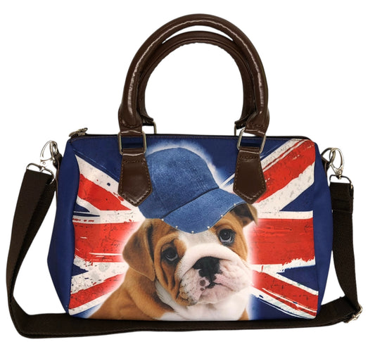 Handtas Bobbi Engelse Bulldog Vlag BUK1