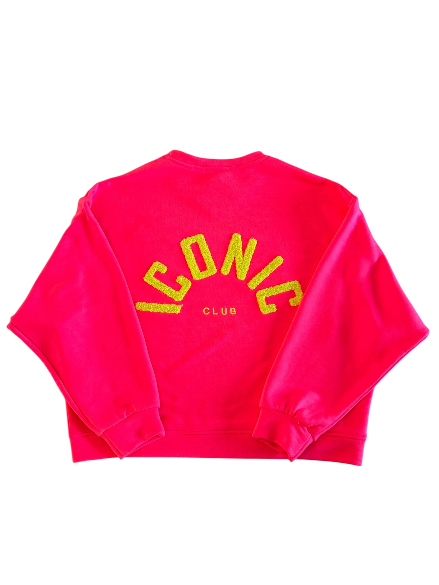 Trui "iconic" Roze/Geel